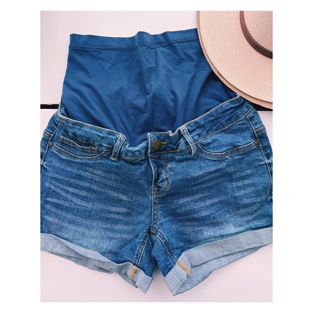Bandia Maternity denim short